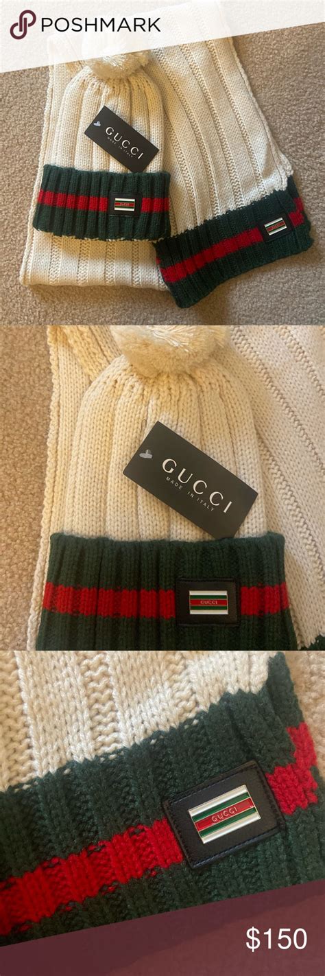 cheap gucci scarf and hat set|Gucci Scarves and Wraps for Women .